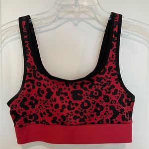 Ultracor Leopard Scoop Neck Bra XS